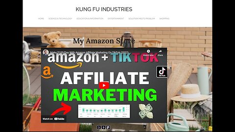 Pocket Money Tutorials: Episode 1 - Make A Simple Amazon Affiliate Store 2023