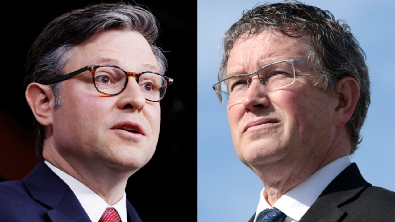 Speaker Johnson Declares WAR On Thomas Massie?