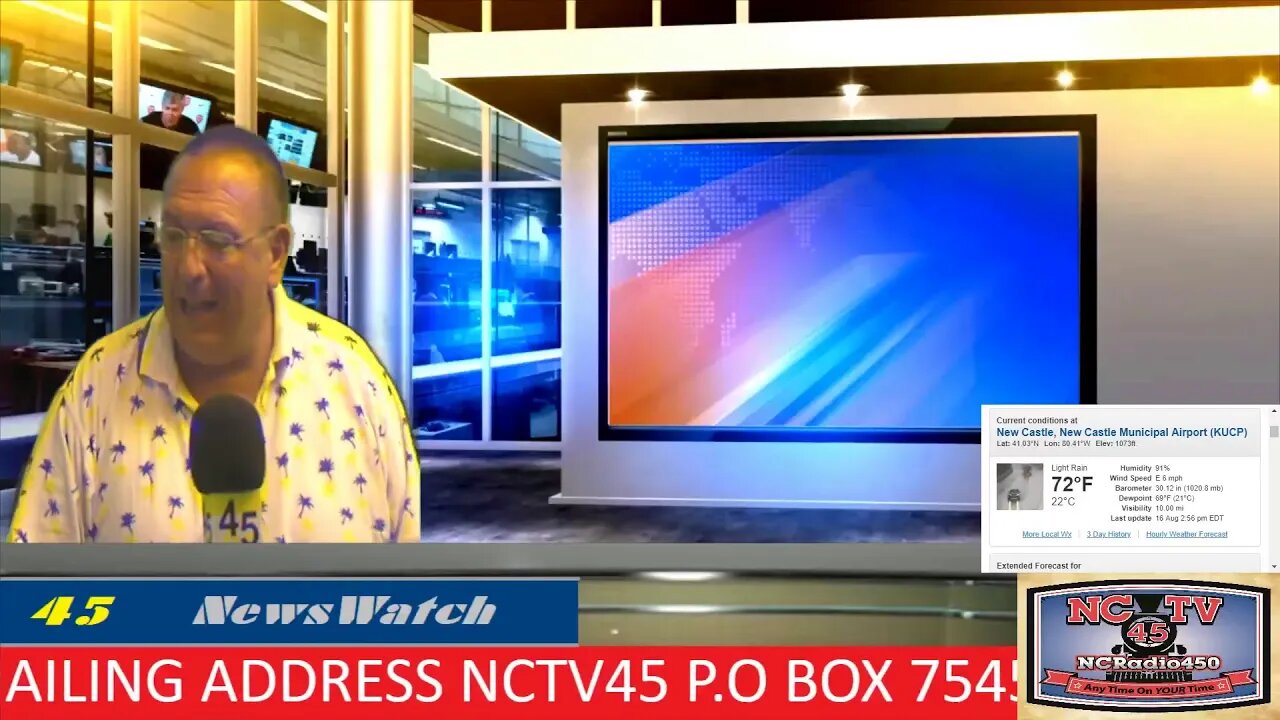 NCTV45 NEWSWATCH MORNING TUESDAY AUGUST 17 2021 WITH ANGELO PERROTTA