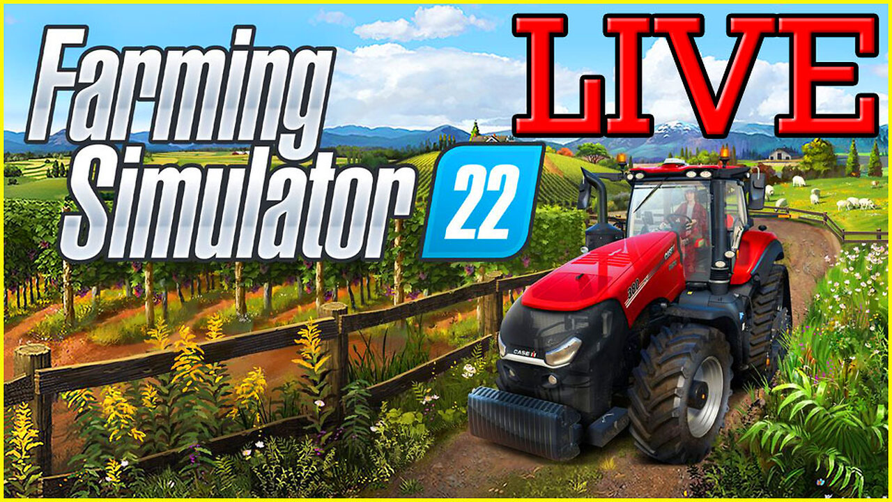 Farming Simulator 22 | Let's have a relaxing Saturday night, shall we?