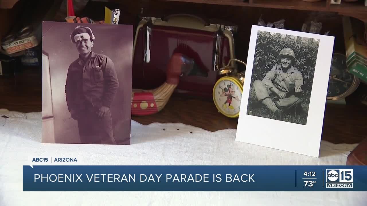 Phoenix Veterans Day Parade returns in November after a year off