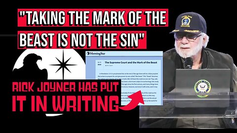 Rick Joyner Taking the mark of the beast is not the sin