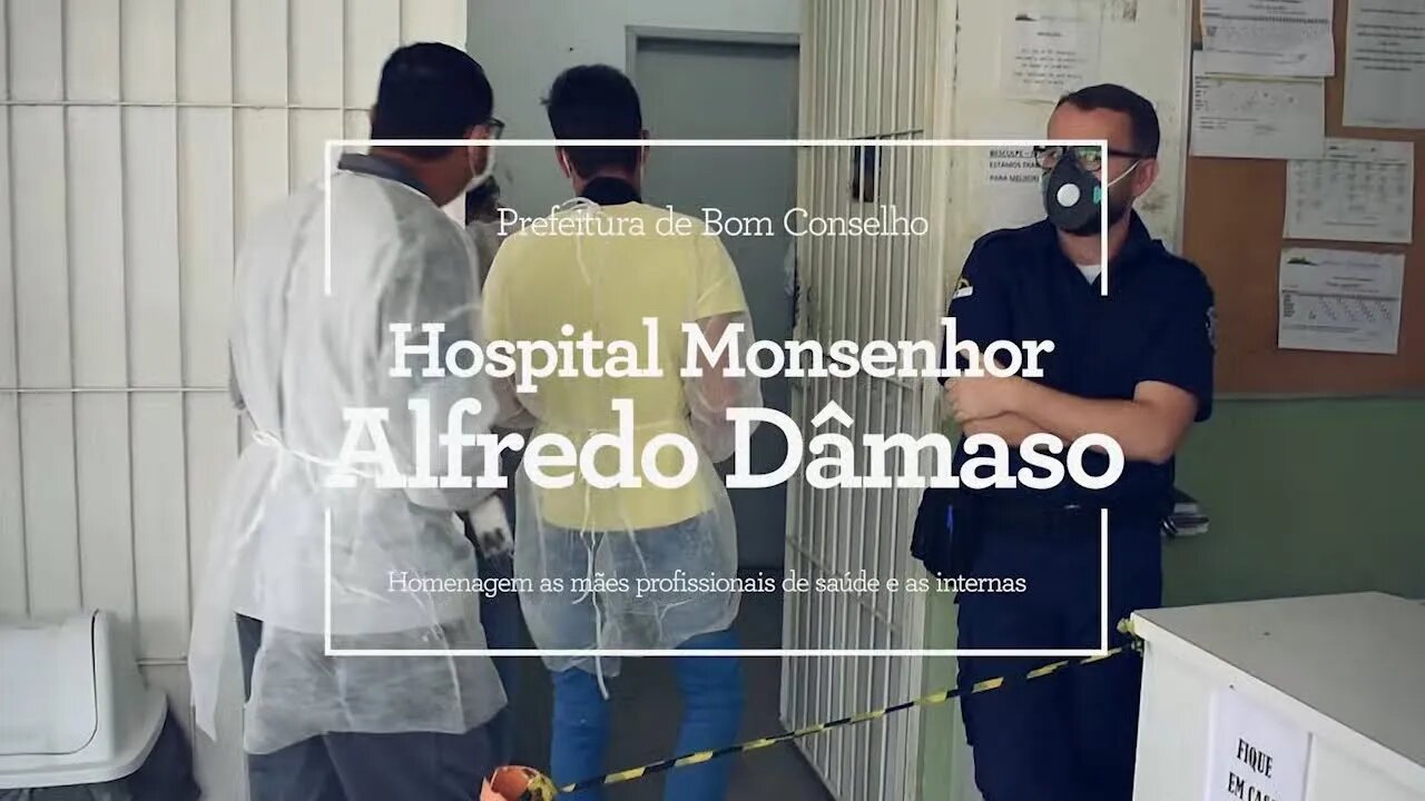 HOMENAGEM DIA DAS MÃES NO HOSPITAL MONSENHOR ALFREDO DÂMASO