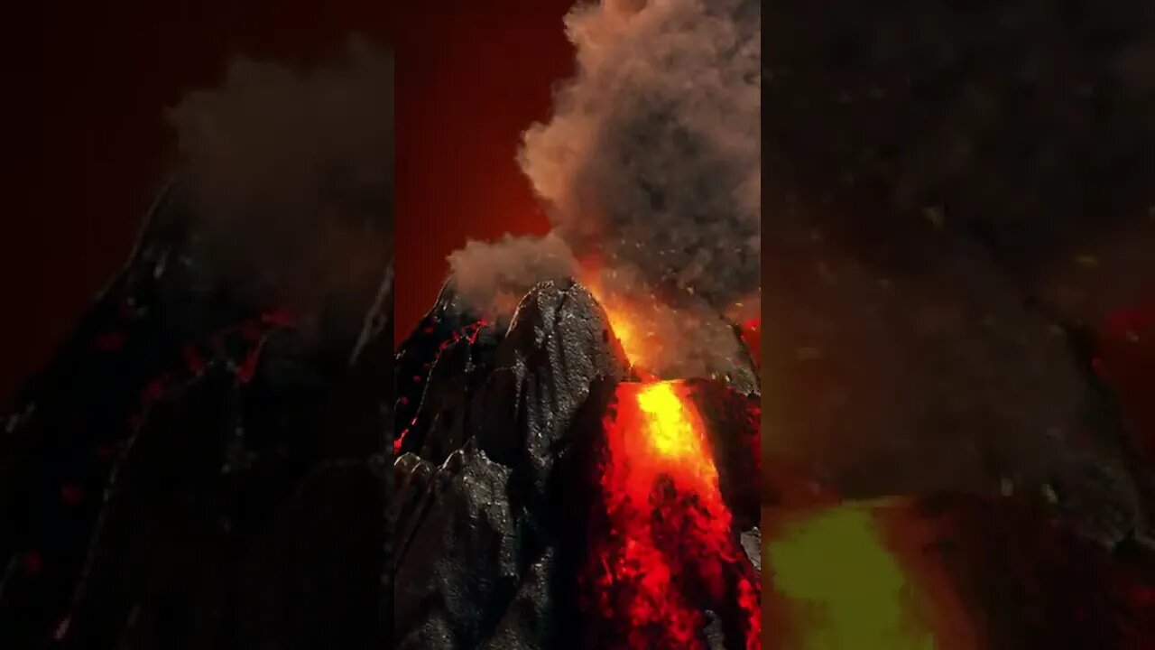 Explosive Voclano Eruption