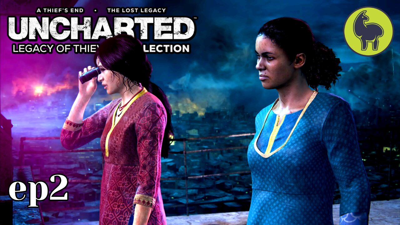 Uncharted: The Lost Legacy Remastered ep2 Infiltration PS5 (4K HDR 60FPS)