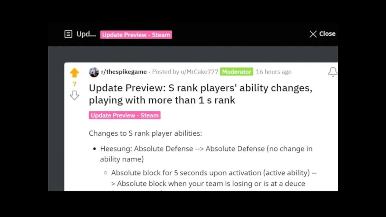 The Spike Volleyball - S-Tier Ability Updates Coming - PC Only (For Now)