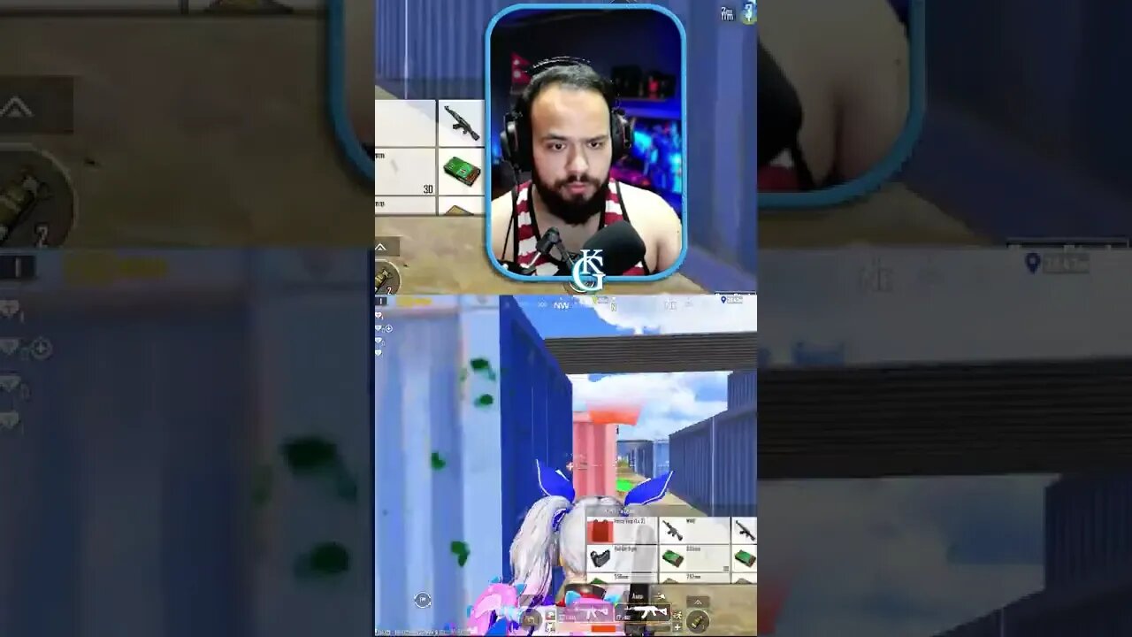 1V2 KHATRAI GAIDAKO😳😳 | PUBG MOBILE #short #shorts #pubgmobilenepal #pubgnepal #nepalipubgmobile