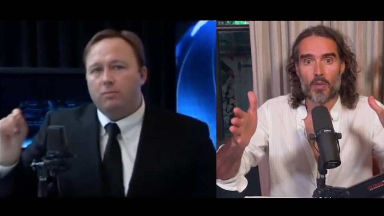 Watch Russell Brand Channel Alex Jones