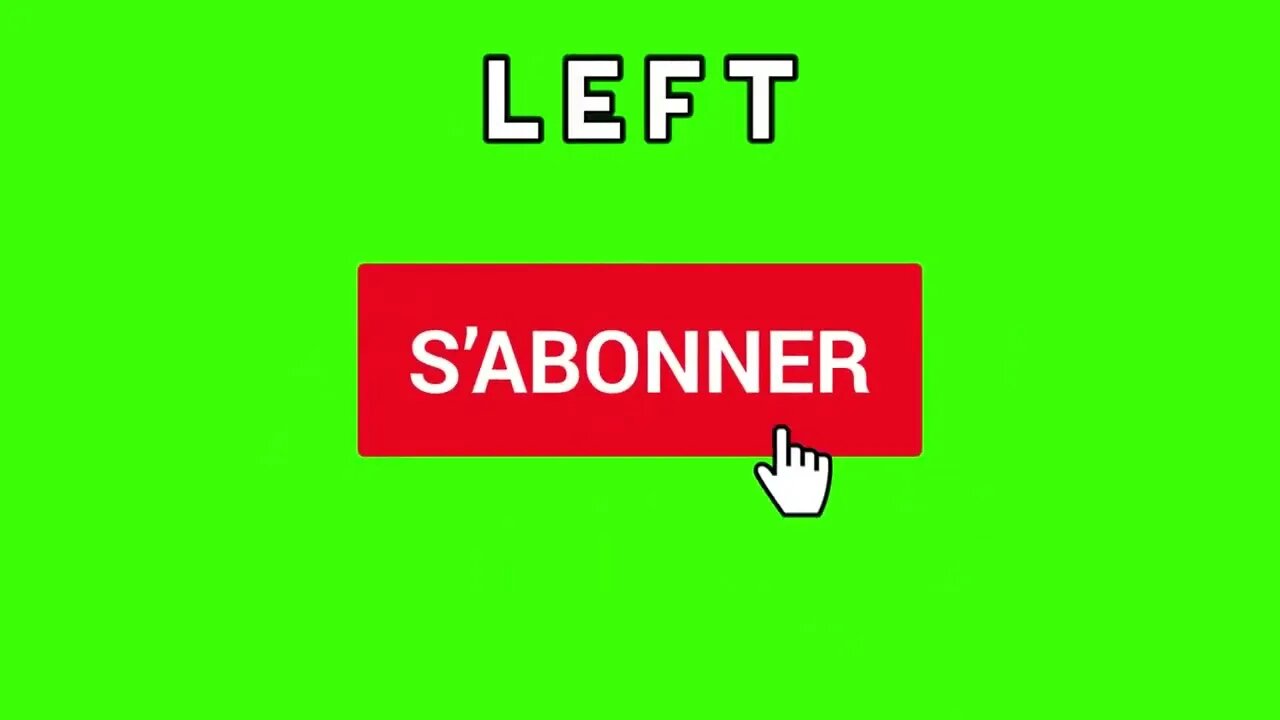 FOND VERT BOUTON LIKE ET S'ABONNER Téléchargement gratuit