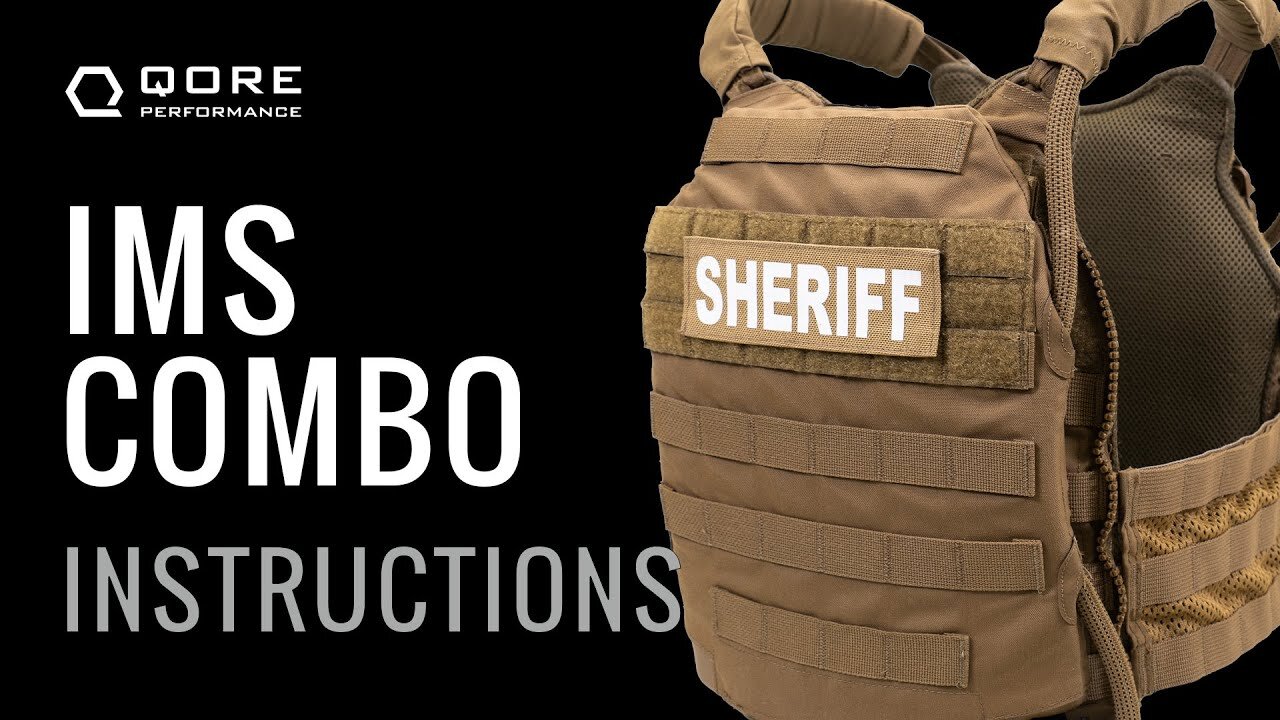 How to Set Up IcePlate® MOLLE Sleeve (IMS) MOLLE Plate Carrier Hydration by Qore Performance®