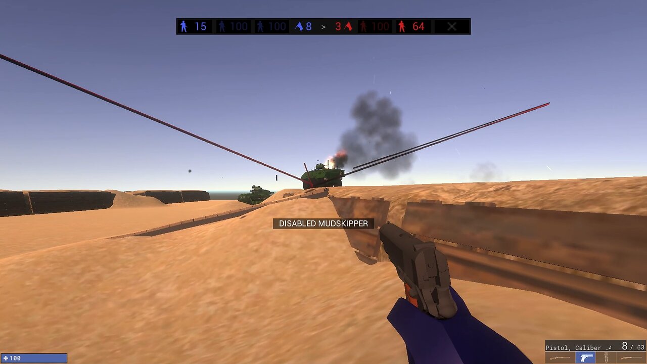 POV: Defending on "Desert Trench Assault" in RavenField?!