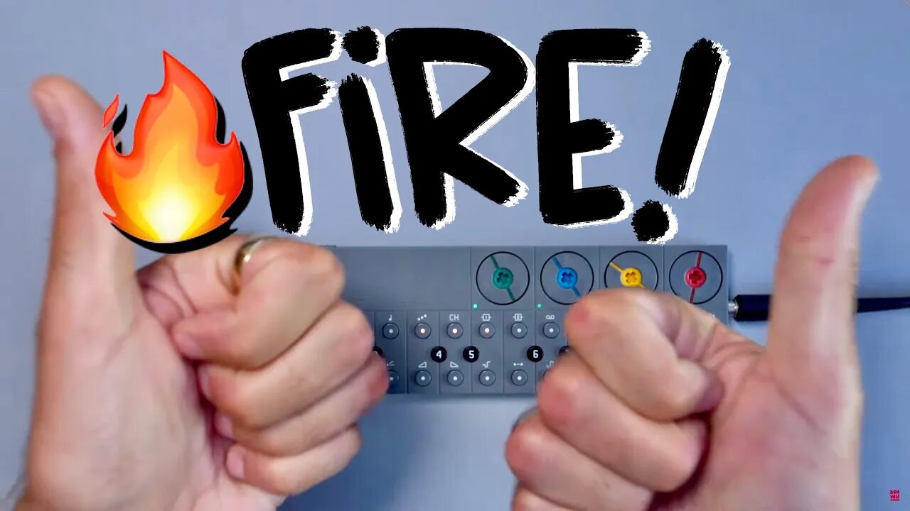 making some FIRE BEAT // OP-Z