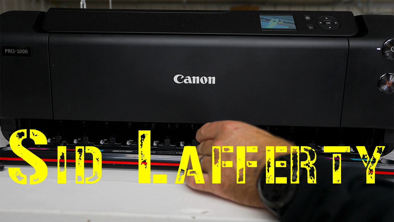 175. Canon Pro-1000, It auto feeds cuts sheets!