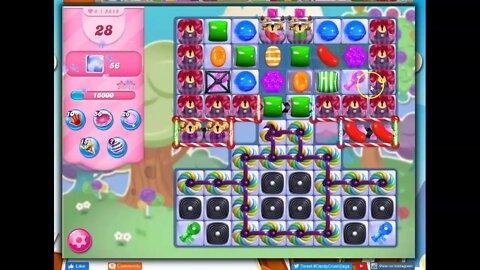 Candy Crush Level 5815 Talkthrough, 32 Moves 0 Boosters