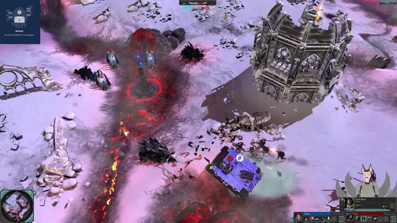 Shadow (Farseer) vs Pax (Brother Captain) || Dawn of War 2: Elite Mod