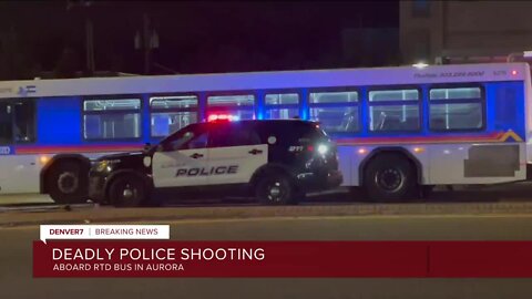 Man allegedly armed with knife killed during ‘confrontation’ with Aurora officers on RTD bus