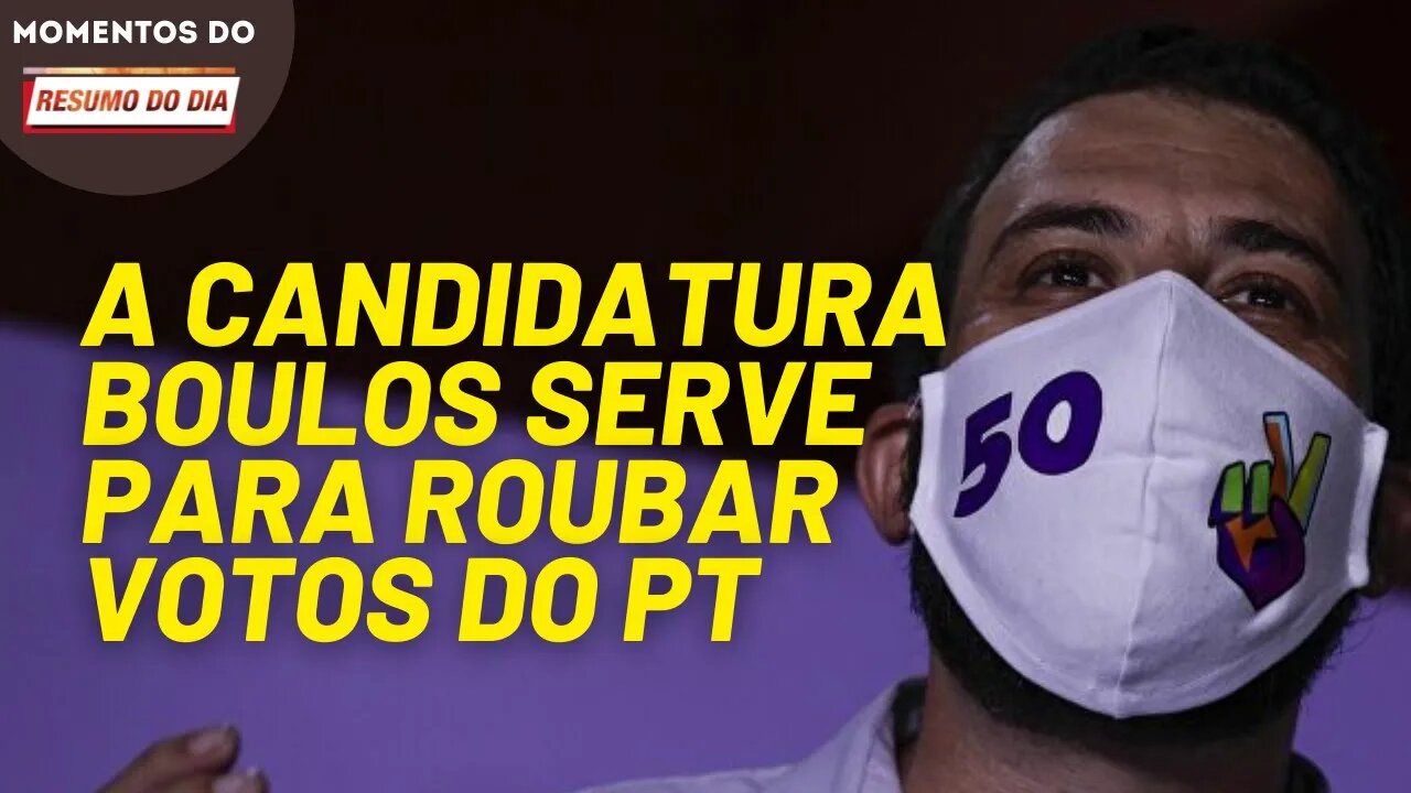 PSOL lança candidatura para roubar voto do PT em São Paulo | Momentos Resumo do Dia