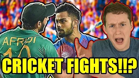 AMERICAN REACTS TO BIGGEST FIGHTS IN CRICKET HISTORY (heated moments...)