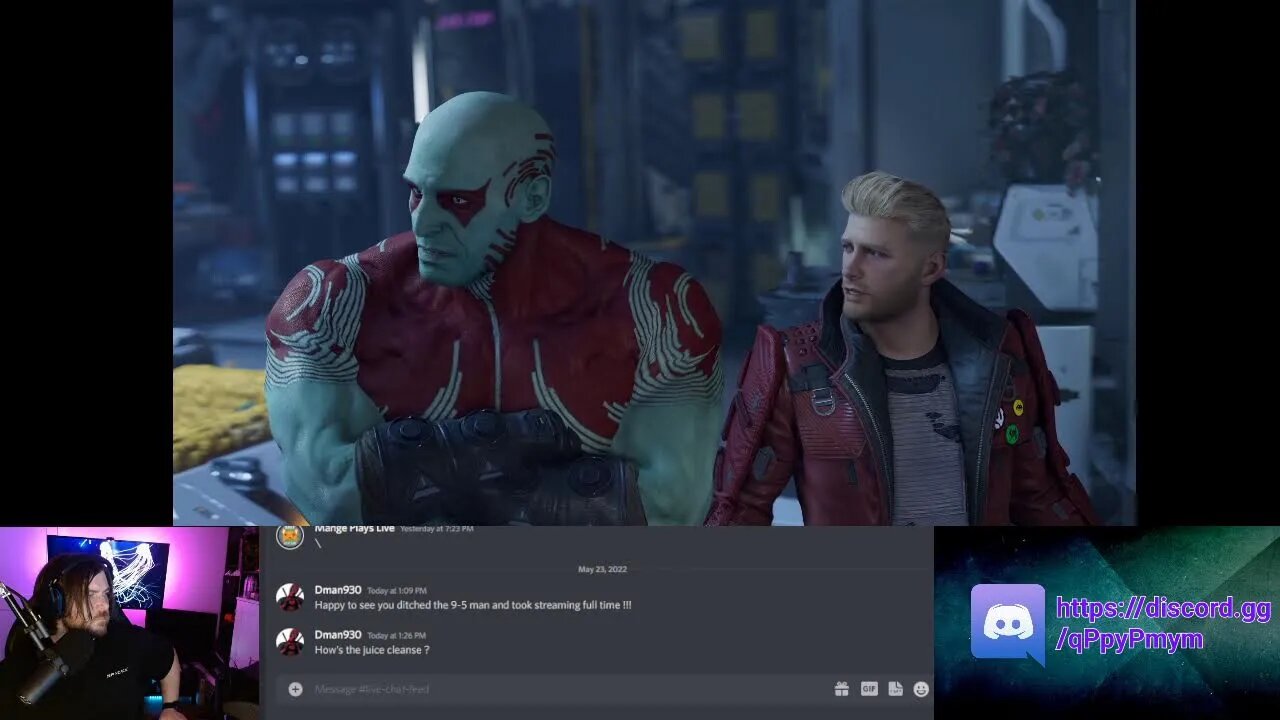 Mange Plays Guardians of the Galaxy (Part 2)