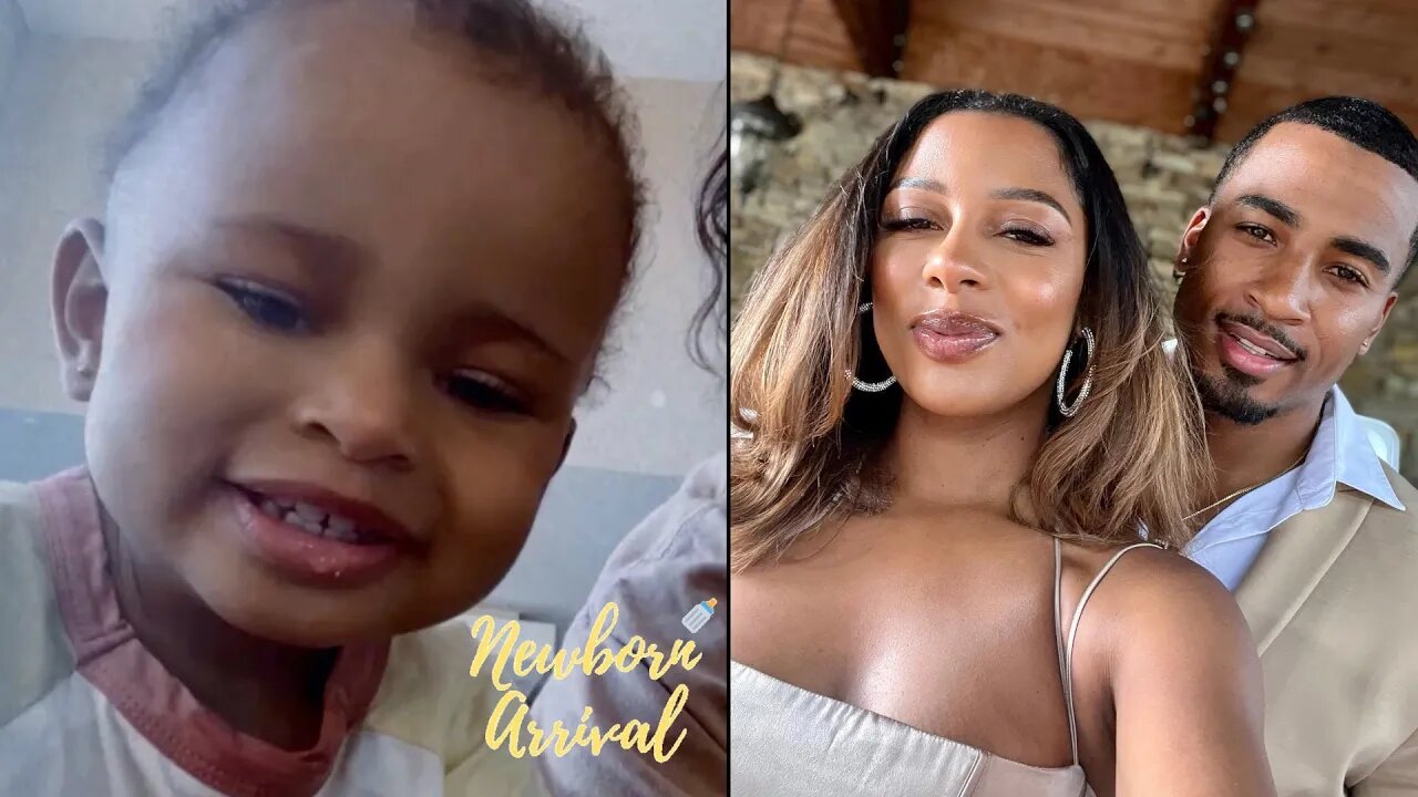 Victoria Monet's Daughter Hazel Activates Mom IG Live & Speaks To Her Fans! 🗣