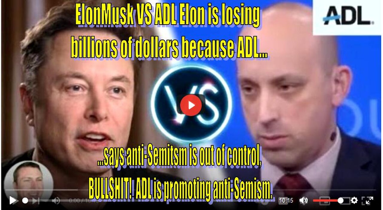 MARK DICE - Elon Musk vs. The ADL - Is it About To Go Down!?