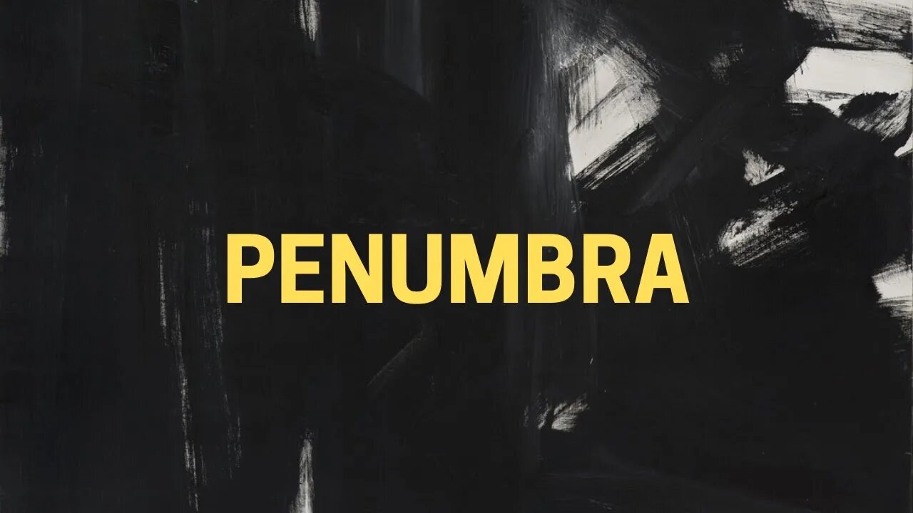 Leitura do poema PENUMBRA