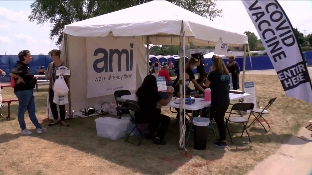 Dozens of people get vaccinated at Wisconsin State Fair on opening day