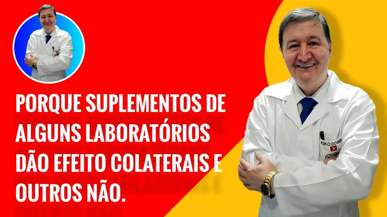 Porque Suplementos de alguns laboratórios dão efeitos colaterais e outros não "TRIPTOFANO SOROPOWER"