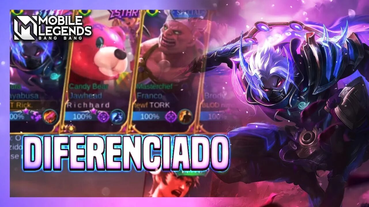 ESSE FRANCO E ESSE JAW LANÇOU O META QUE CARREGOU A PARTIDA | Mobile Legends
