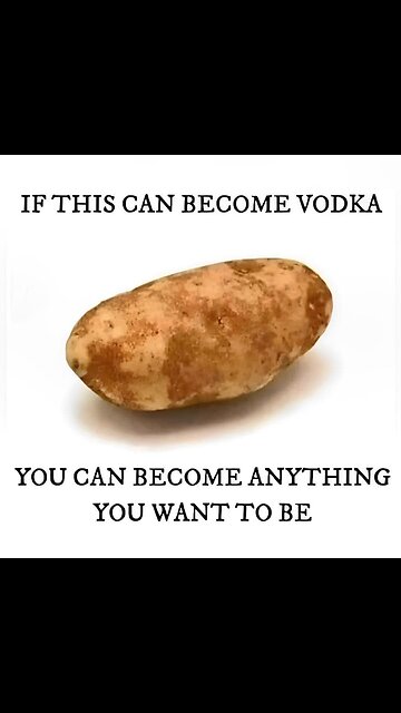 Inspirational Potato #memes #silly #funny #potato #vodka #achievement