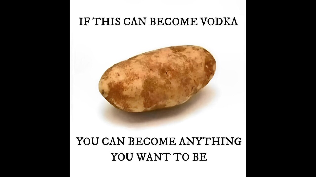 Inspirational Potato #memes #silly #funny #potato #vodka #achievement