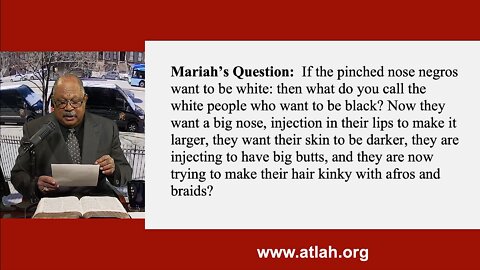 Mariah's Question