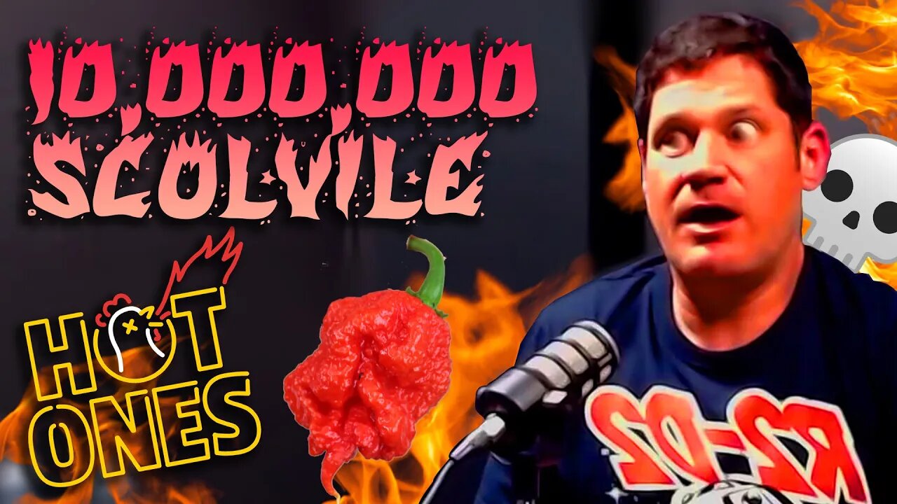 Spiciest Chilli in the WORLD!! 10,000,000 SCOLVILE PEPPER! (DJ Madness Clip)