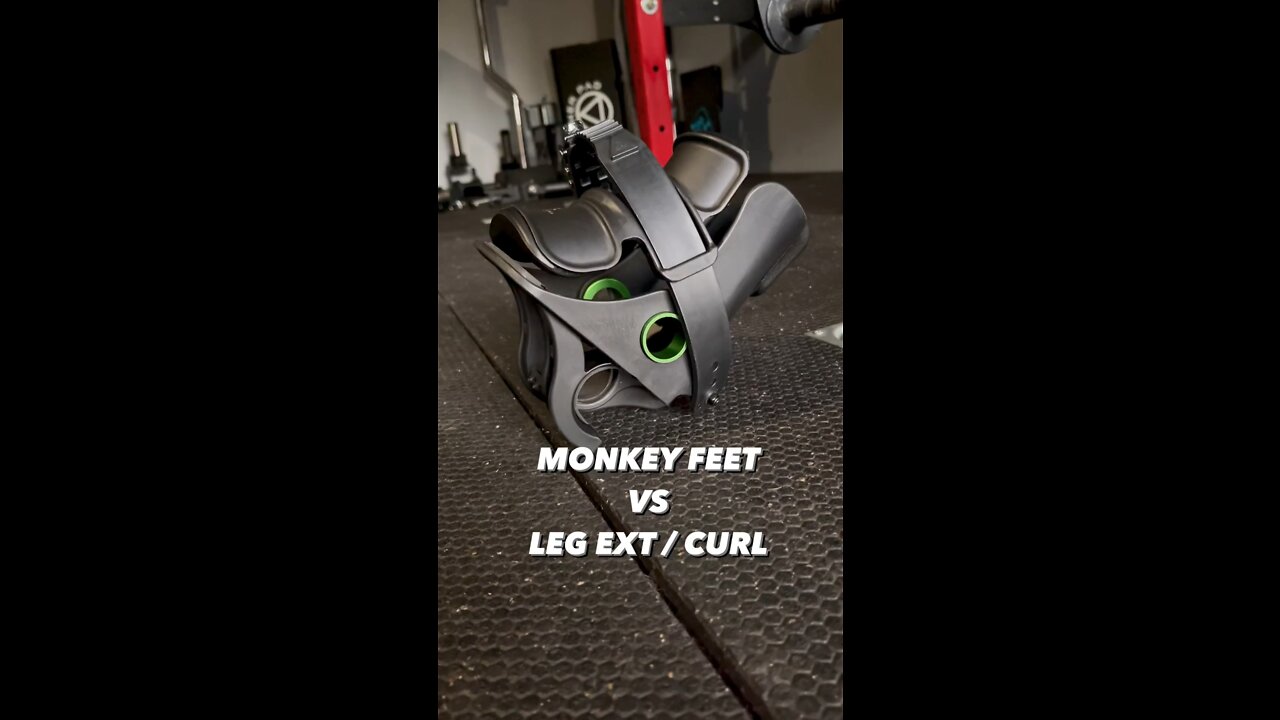 MonkeyFeet vs Leg Curl Extension Machine | Shredded Dad