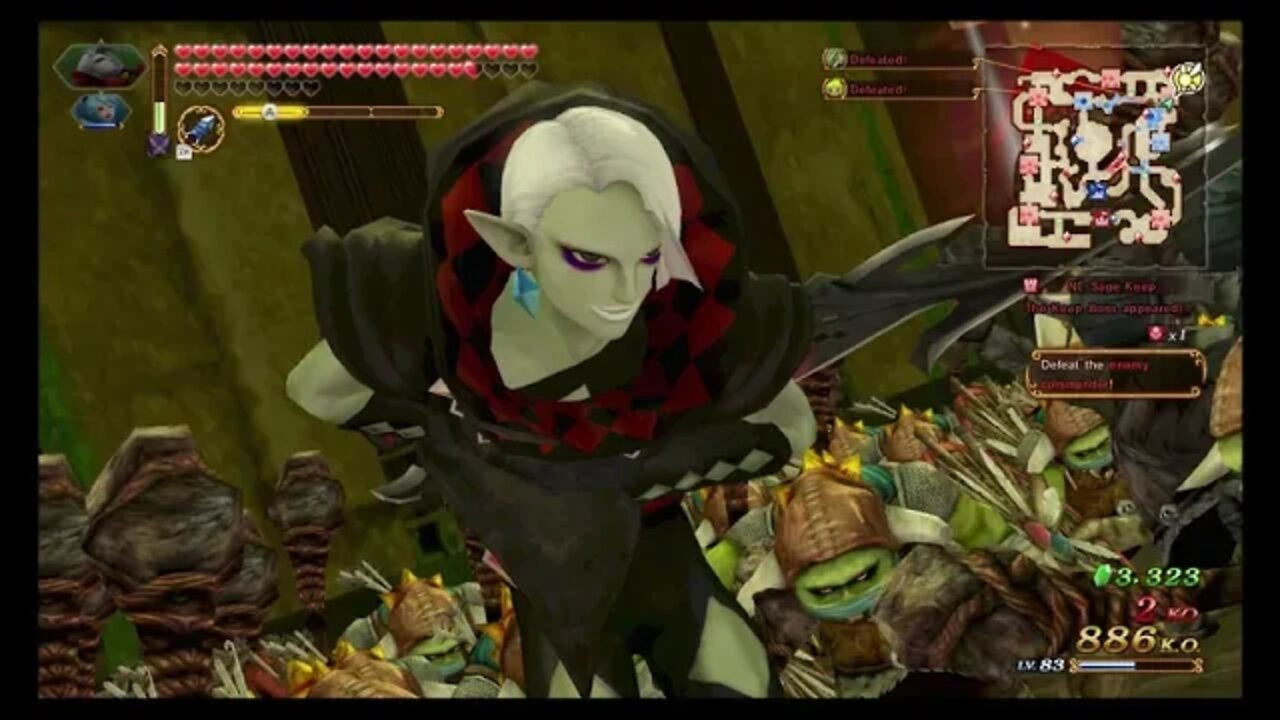 Hyrule Warriors Definitive Edition - Grand Travels Map - Square A3 (A Rank)