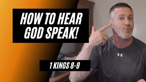 Daily Bible Breakdown Saturday, April 16th 2022 - 1 Kings 8-9