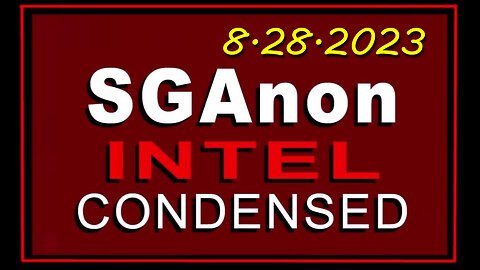 SG Anon Latest Intel Drop 8-28-2023