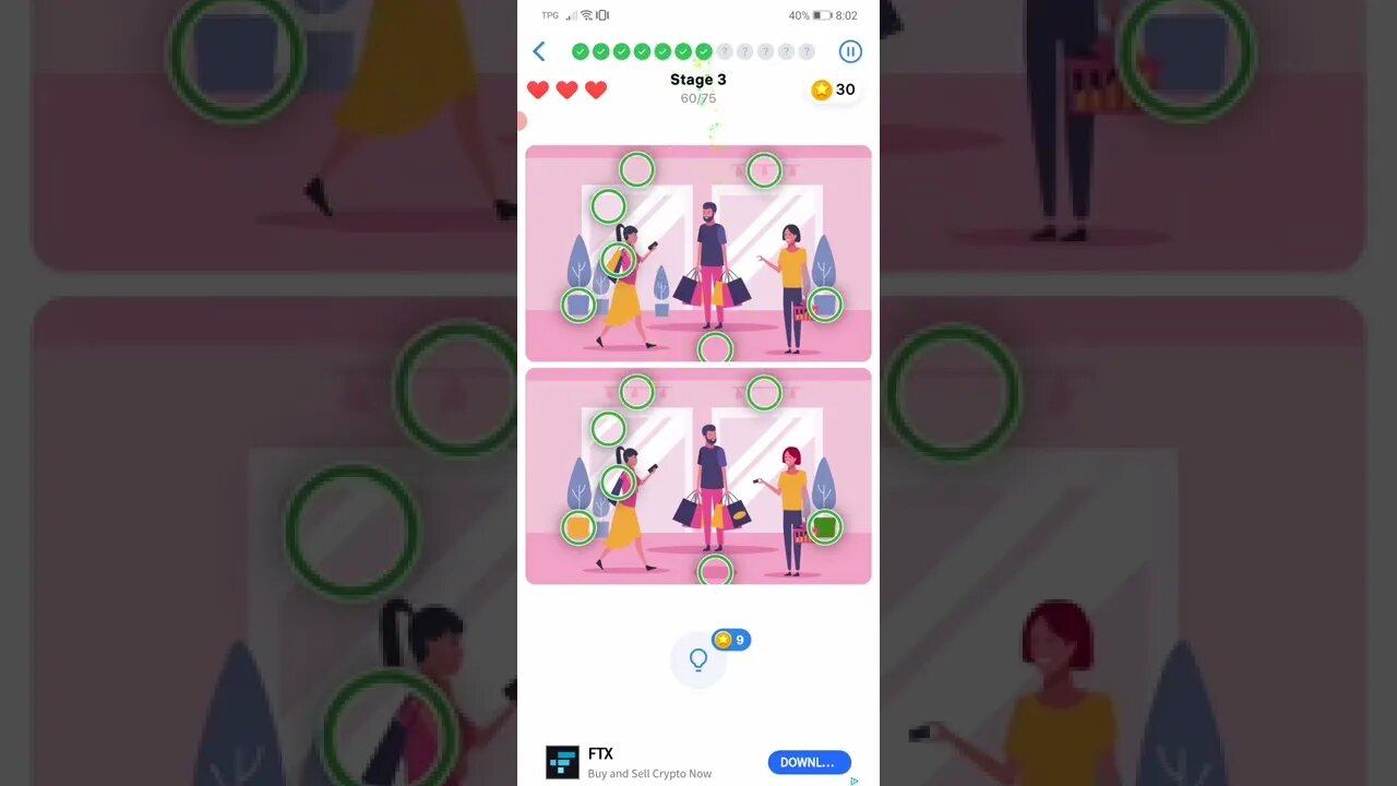 Differences - Stage 3 - Level 60 of 75
