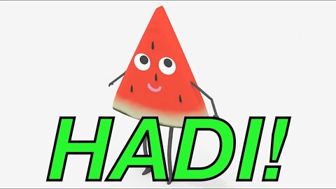 Happy Birthday HADI! - WATERMELON Birthday Song