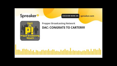DAC: CONGRATS TO CARTER!!!!