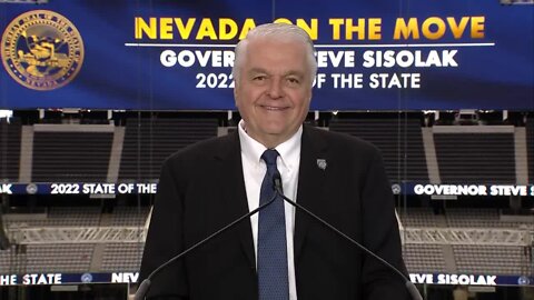 WATCH FULL: Gov. Steve Sisolak's State of the State address | 2022