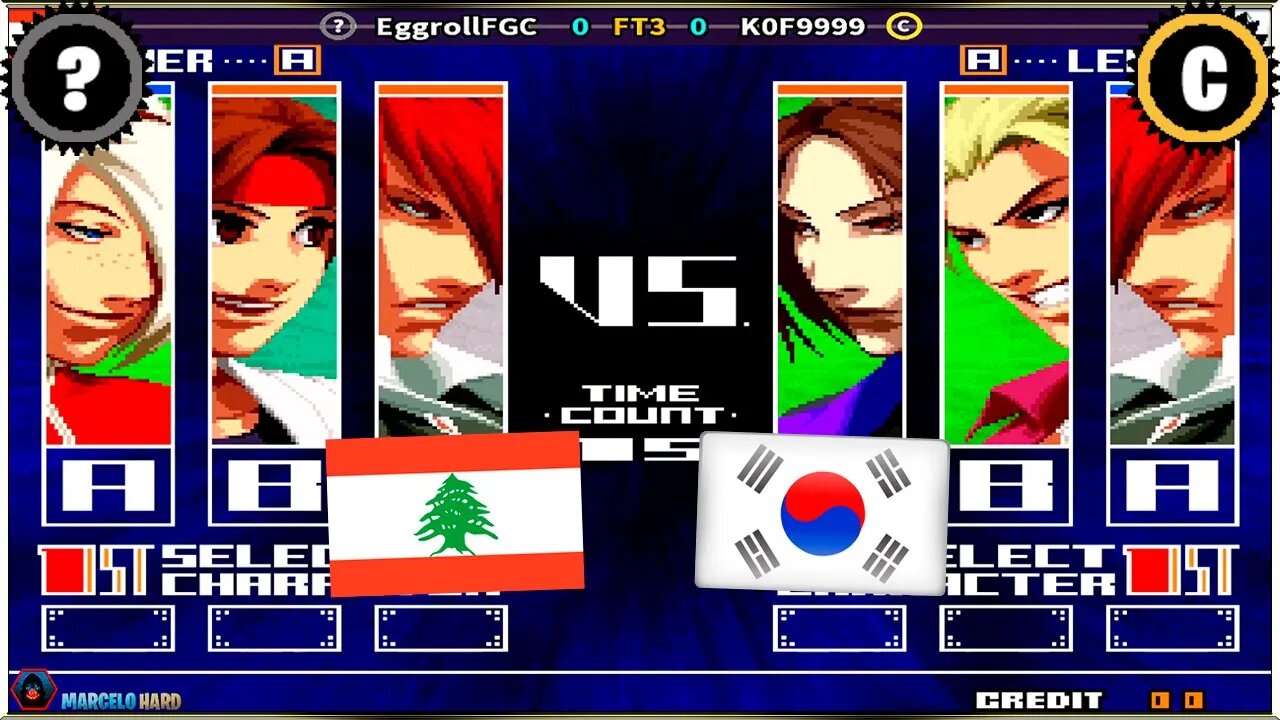 The King of Fighters 2003 (EggrollFGC Vs. K0F9999) [Lebanon Vs. South Korea]