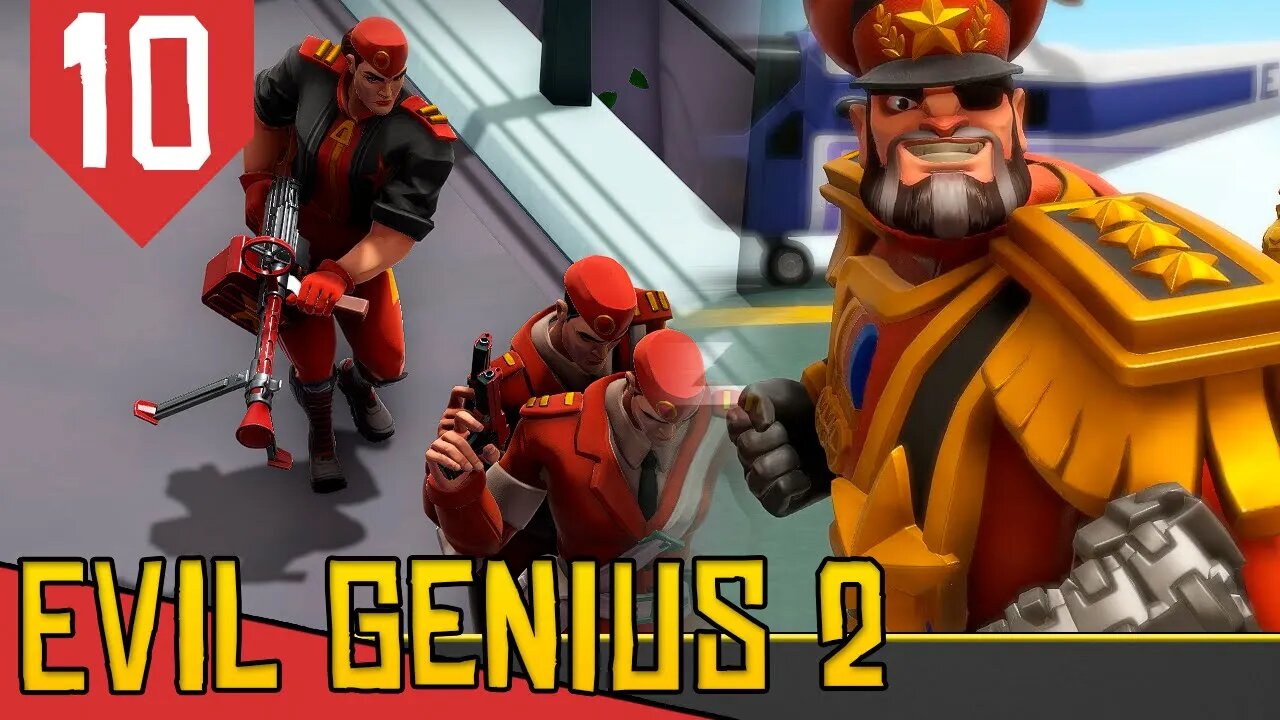 Super Agente OLGA ATOMICA - Evil Genius 2 Ivan Vermelho #10 [Gameplay PT-BR]