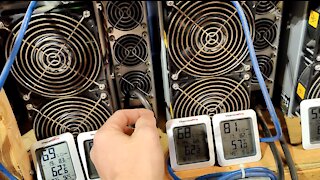 Bitcoin Mining Farm - Winter Humidity Check, Getting Ready for Cold Weather