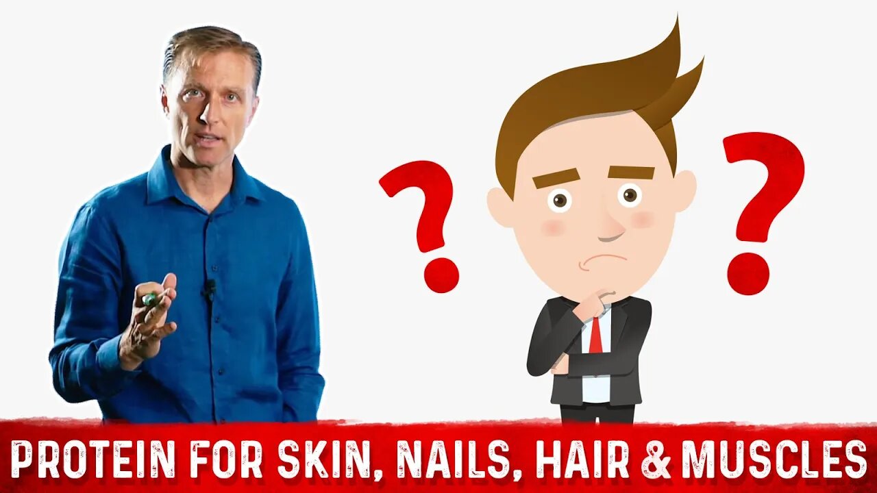 The 6 Causes of Skin, Nails, Hair & Muscles Problems – Dr. Berg