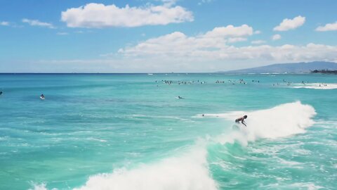 4K Relaxing Beach Sea Ocean Wave Soud