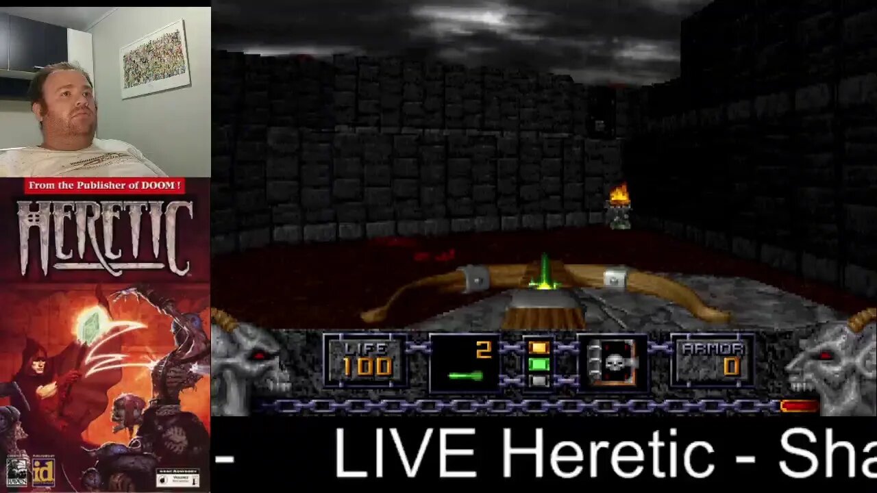 Jogando ao vivo HERETIC