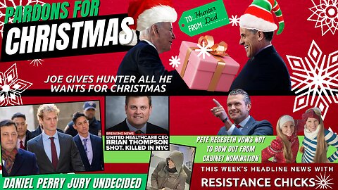 Pardons for Christmas? Daniel Perry Jury Undecided - United Healthcare CEO Shot - Top News 12/6/24