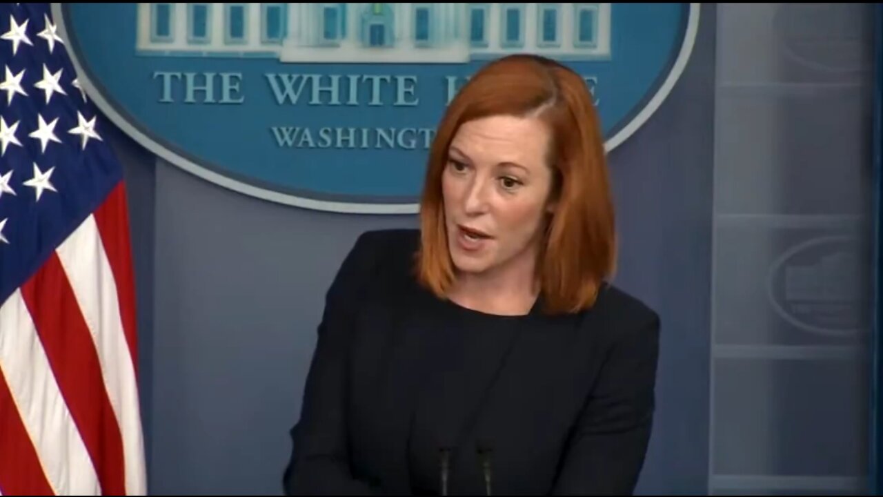 Psaki Blames Trump When Asked About Taliban Leadership Released From Gitmo in 2015 Under Obama/Biden