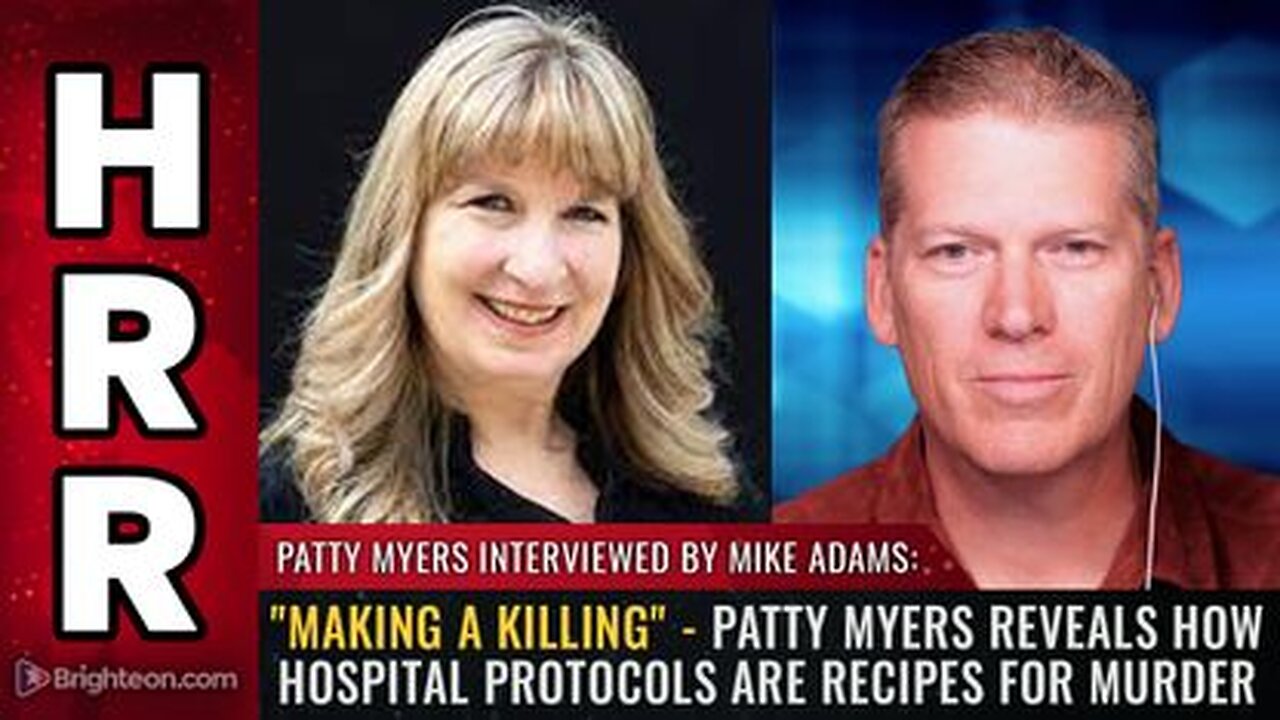 Making a Killing - Patty Myers reveals how hospital PROTOCOLS are RECIPES FOR MURDER